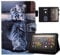 KEROM Hülle für Fire HD 10 und Fire HD 10 Plus Tablet (13./11. Generation, 2023/2021) - Premium PU Leder Stand Case Schutzhülle mit Auto Schlaf/Wach Funktion, Katze Tiger