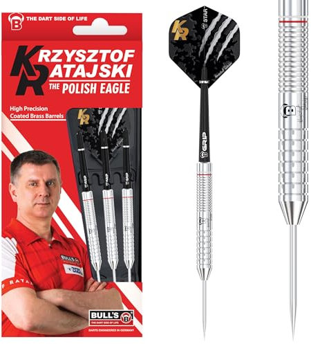 Bull's Ratajski Brass Silver Dart, Silber, 22 g