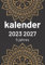 kalender 2023-2027 5 jahres: kalender 2023-2027 mandala 5 jahres | 1 Monat auf 2 Seiten | Terminplaner für 60 Monate, Januar 2023 bis Dezember 2027, A4