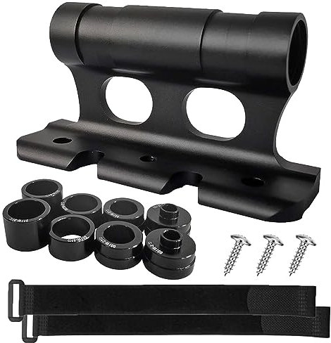Kweiugfi Support de Fourche de vélo Polyvalent de Fixation,Support Velo Voiture en Alliage d'aluminium,Pince de Fixation pour Fourche Avant de vélo à Libération Rapide de vélo.