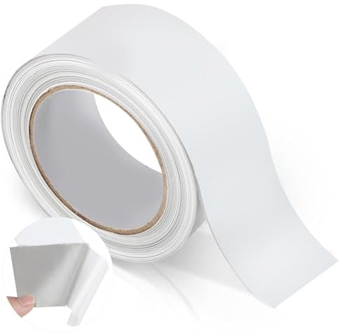 DBREAKS Butylband, Weiß Wasserdichtes Klebeband, Selbstklebend Abdichtungsband, 5CM*5M Beständig Dichtband, Unterwasser Klebeband, Zur Reparatur für Dachleckage, Rohrbruch, Oberflächenriss