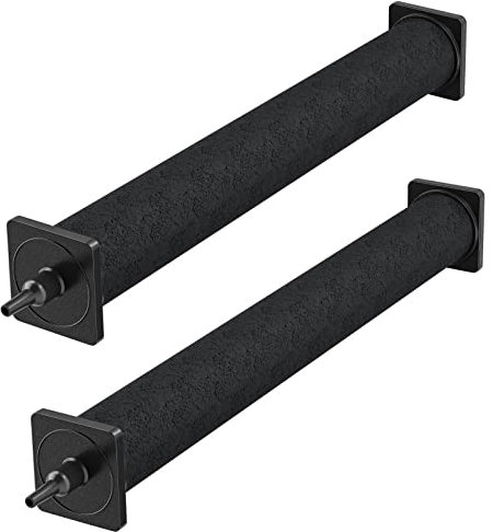Pawfly 40 cm Luftstein Zylinder für größere Pumpen Blasendiffusor Blasenfreigabe-Werkzeug für große Aquarien Außenteich Garten Zirkulationssysteme und DWC Reservoirs, 2 Pack