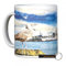 Hamburger SV HSV Tasse „Elbe“ – Offizieller Fanartikel – 0,3l Becher mit Skyline-Print & Möwenmotiv – Keramik – spülmaschinenfest