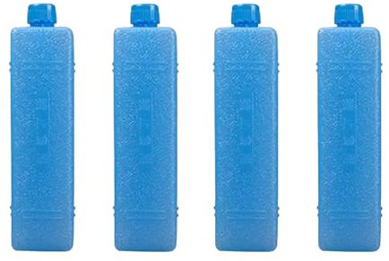 4 Pièces Bloc Réfrigérant | P-ain de Glace, Packs Congélation pour Glacières | Blocs de Congélateur Longue Durée Refroidisseur Congélateur Packs | Climatiseur Ventilateur Refroidisseur Accessoires