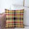 Kissenbezüge 45x45cm, Quilt Stage Tartan Schal Plaid Muster Englisch Schwarz Kleidung Textur Weiß Texturen Kissenbezug Kissenbezug Leinen Weiche Quadratische Kissenbezüge, Für Schlafzimmer