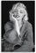 KSAIRHNRHRG Marilyn Monroe Poster, Wandkunst, Cover, Zimmer, Vintage, ästhetisches Poster, dekoratives Gemälde für Wohnzimmer, Schlafzimmer, elegantes Poster, 30 x 45 cm, ungerahmter Stil