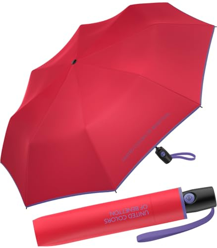 Benetton Taschenschirm Up & Down mit Auf-Zu-Automatik FS 2026 - Azalea