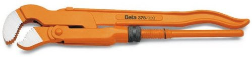 Beta 378 410 - Giratubi modello svedese con ganasce sottili a 45° in acciaio forgiato