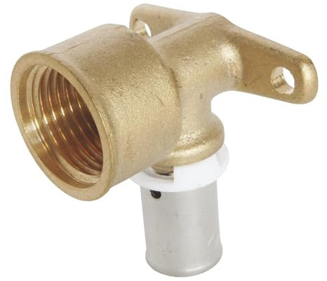 SOMATHERM FOR YOU, Aplique crimpadora hembra PER Ø12, codo hembra 15/21, compatible con perfiles H, U, RF, presión máxima 10 bares, temperatura 5°C a 90°C, instalación rápida y confiable