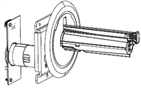 Ersatzteil: Zebra Kit, Liner Take-Up Spindle and Motor Assembly, ZT410, P1058930-052
