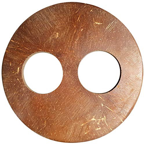 Ciffre Sarongschnalle Sarongschliesse aus Kokos zum Sarong/Pareo/Wickelrock/Kleid binden