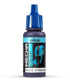 Vallejo 17 ml AV Mécanismes. Couleur acrylique Couleur Airbrush – Titan Bleu