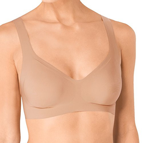 sloggi Donna Zero Feel Bralette Ex, Cognac, XS