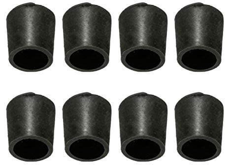 8 PCS Rubber Chair Floor Protector Ferrule Cap End Tips Chair Leg Caps Rubber Feet Table Covers Protectors for Hardwood Floors (22mm)