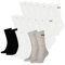 PUMA Socken Cush Crew Sportsocken Tennis Unisex 18 Paar, Farbe:325 - white/grey/black, Socken & Strümpfe:43-46