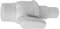 Linxor - Vanne 1/4 de tour 1-1/2 - Diam 32/38 mm pour tuyau flottant de piscine - Blanc
