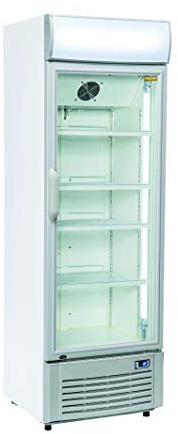 DC 350C Vitrine pour boissons avec porte en verre et opale publicitaire