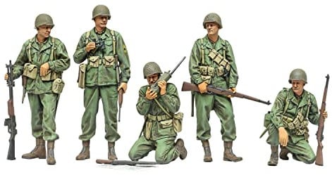 Tamiya US Infantry Reconnaissance Squad 1:35 Military Plastic Figure Model Assembly Kit