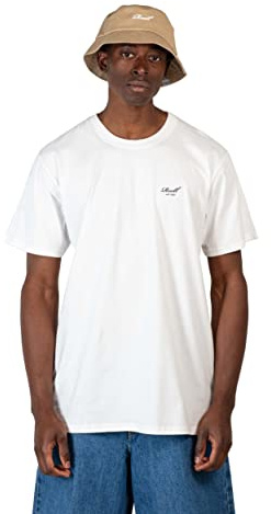 Reell Staple Logo T-Shirt – Regular Fit – Kurzarm/Rundhals Basic Shirt aus Baumwolle
