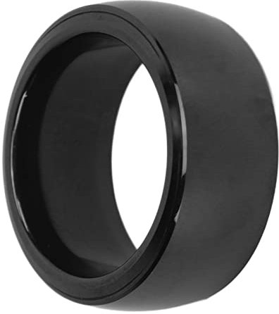 Anello NFC in Ceramica Impermeabile, R4 Smart Ring Anello NFC Multifunzionale Intelligente Indossabile con Rilevamento Universale per Telefono Cellulare, Anello Fasion per Uomo (Numero 9)