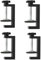G Clamp Kit C-Clamps, Table Clamp Universal Woodworking C Clamps Mini C Clamp for Woodworking/Welding/Building (4 Pcs)