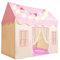 SYNCFUN Kinderzelt Indoor mit Matte und Lichtern Spielzelt Kinder Spielhaus für Drinnen 51*35*52 Inch Prinzessin Zelt Spielzelt für Kleinkinder 3-13 Jahre Kinderzimmer für Mädchen Play Tent (Rosa)