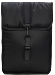 RAINS Backpack Puffed Mini W3 21740, Black, One Size, Classic