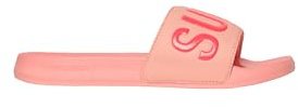 Superdry Women's Core Pool Slide Sandal, Pink, 4 UK