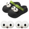 FIMWOLZ Charms Schuhe Lustige Zehen Schuh Charms Set,Funny Toe Shoe Charms Set Halloween Fake Toe Clog Schuhe Charms für Frauen und Mädchen, Halloween