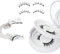 LZM Faux Cils Magnetique Naturel 2 Paires Magnetic Lashes Réutilisables 5 Aimant Cil Magnetique Avec Applicateur Pas de Colle Nécessaire Magnetic Eyelashes (01)