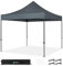 VONROC Pavillon 3x3m wasserdicht stabil - Partyzelt EasyUp System [3Min Aufbau] Popup Faltpavillon modular erweiterbar als Festival Zelt, Gartenpavillon
