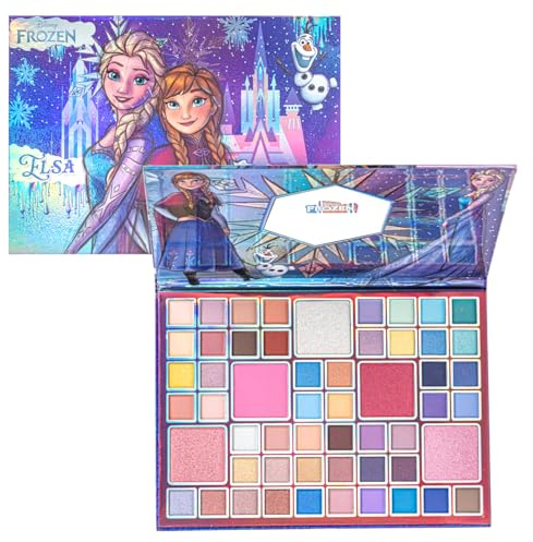 Disney Frozen Palette Ombretti 55 Colori con Specchio