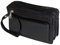 GoBago Praktische Leder Herren Handgelenktasche Herrentasche Handtasche Tasche (Schwarz)