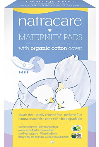 Natracare Natural Maternity Pads x 10-2 Pack
