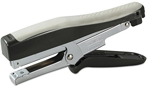 Bostitch Office Standard 20 Sheet Plier, No-Jam Technology, EZ Squeeze Lever, Black/Gray (SSP-99)