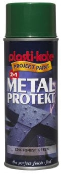 Plasti-kote 1296 400ml Metal Protekt - Forest Green