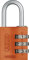 ABUS Cadenas à combinaison 145/30 Orange - Cadenas pour valises, casiers et bien plus encore. - Cadenas en aluminium - code numérique réglable individuellement - niveau de sécurité 3 ABUS