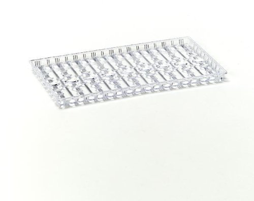 Unbekannt Kuchenplatte 29x17 cm Plastkristall