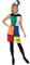 Rubik's Cube Costume (L)
