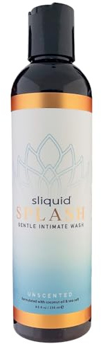 Sliquid Splash Feminine Wash for Women, Unscented, 8.5 Oz