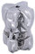 Bartl Huzzle-Puzzle von Eureka, H-und-H-Puzzle, gegossenes Metall, 515093