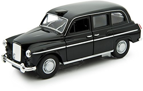 PETERKIN | Austin London Taxi Toy Vehicle | 4.75 Black Cab with Pull Back & Go action | Diecast Vehicles | Ages 3+