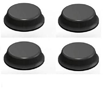 K M Electronics® 4 X SELF Adhesive Stick ON Rubber FEET 20MM X 3MM