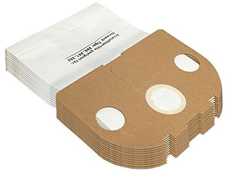 MohMus 10 Staubsaugerbeutel geeignet Für Vorwerk Tiger VT 250, 251, 252, VT250, VT251, VT252 - mit Abluftfilter + Motorschutzfilter | Zubehör - Ersatzteile
