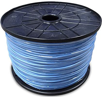 Flexibler Kabeltrommel, 1,5 mm, Blau, 1000 m, große Rolle Ø 400 x 200 mm