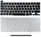Ersatztasten & Scharniere für MacBook Pro 13 16 (2019-2020) A2141 A2251 A2289 DE-Layout QWERTZ