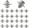 100Pcs Trafic Side Door Moulding Panel Plastic Fasteners Side Moulding Lower Trim Clips For Vauxhall Vivaro