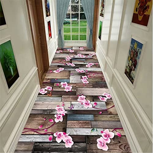 RUGMRZ Teppich Antirutschunterlage küche Flur Hotel Hotel läuft läufer Flur rosa Teppichboden Auslegware antirutsch für Teppich Teppich antirutschunterlage Zimmer deko Aesthetic teppich120x180CM