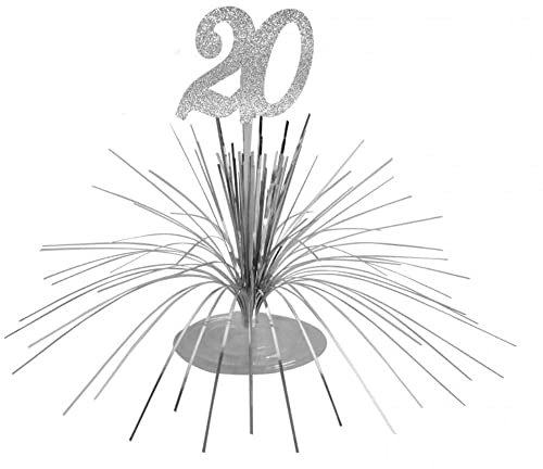 Maelsa® - Centre de table  20 ANS  Anniversaire décoration de table festif à l'age évennement (20 ANS)