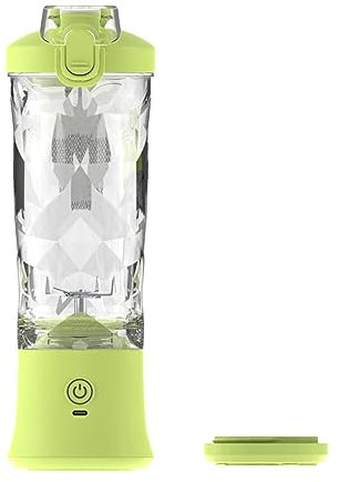 DSOUWEH High-capacity Electric Juicer - Portable And Multifunctional Made Of Food Grade Plastic PC Portable Blender Fruit Mixer, yellow, 4000mAh/7.4V